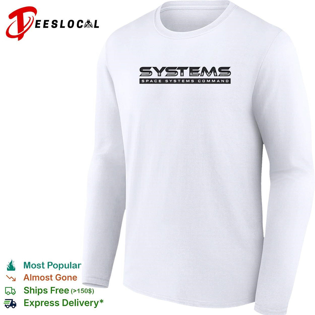 Space Systems Command military logo patriotic graphic shirt Unisex