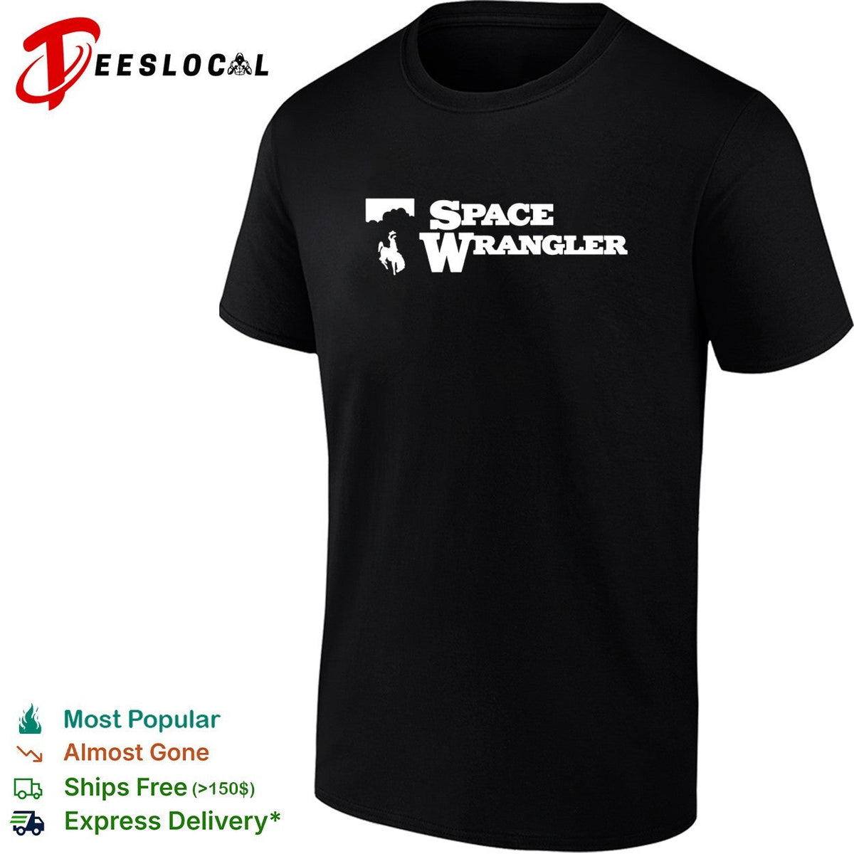 Space Wranger RED Tee Jackson WY 07 05 2026 shirt Unisex