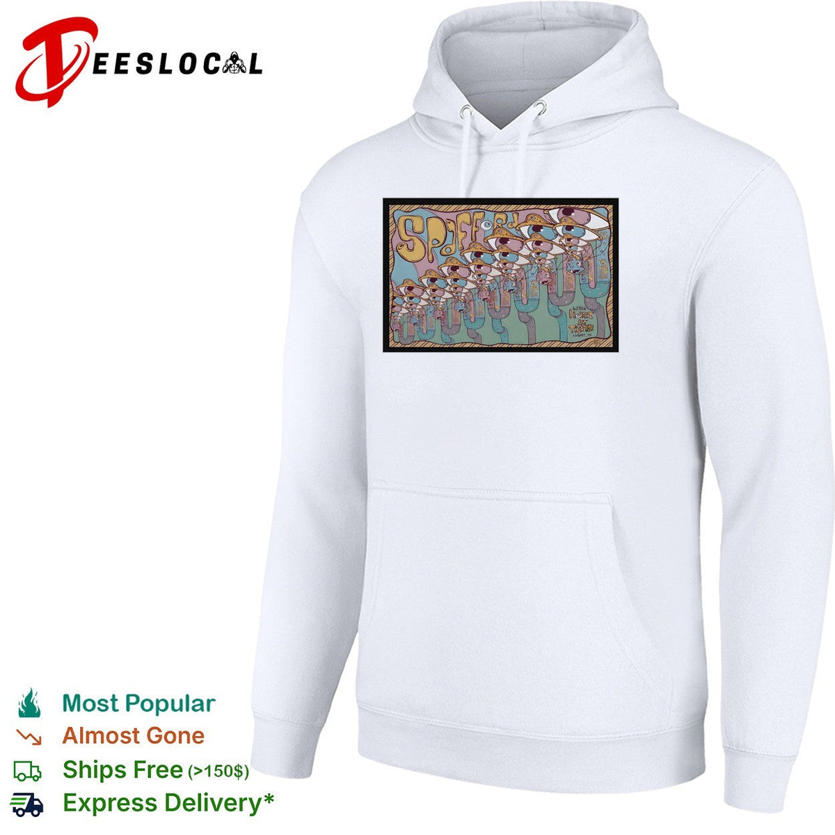 Spafford Hobart Art Theater 6 17 26 surreal eye creature tube shirt Unisex