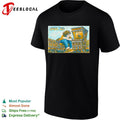 Spafford mascot sitting on amp poster shirt Unisex