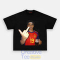 Spain Football Lamine Yamal Drunk Middle Finger Unisex