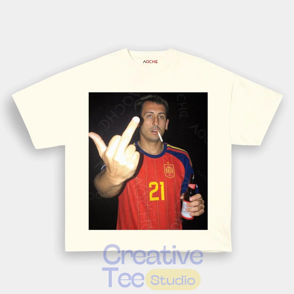 Spain Football Oyarzabal Drunk Middle Finger Unisex