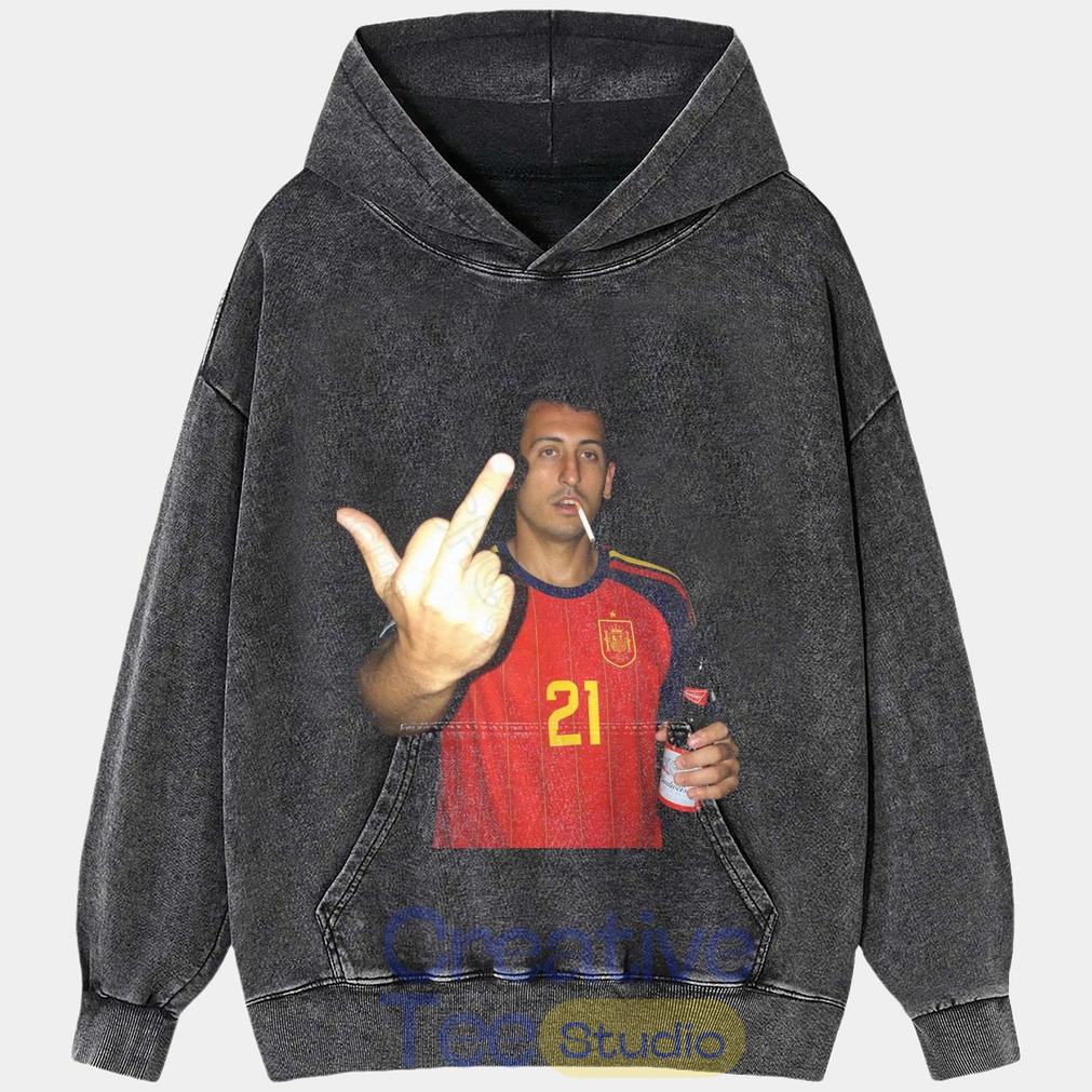 Spain Football Oyarzabal Drunk Middle Finger Unisex