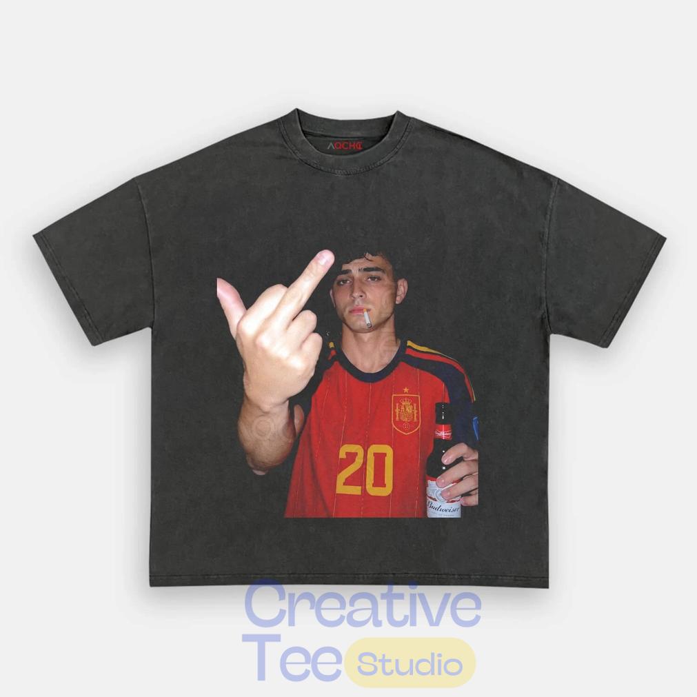 Spain Football Pedri Smoke & Beer Graphic Tee Unisex