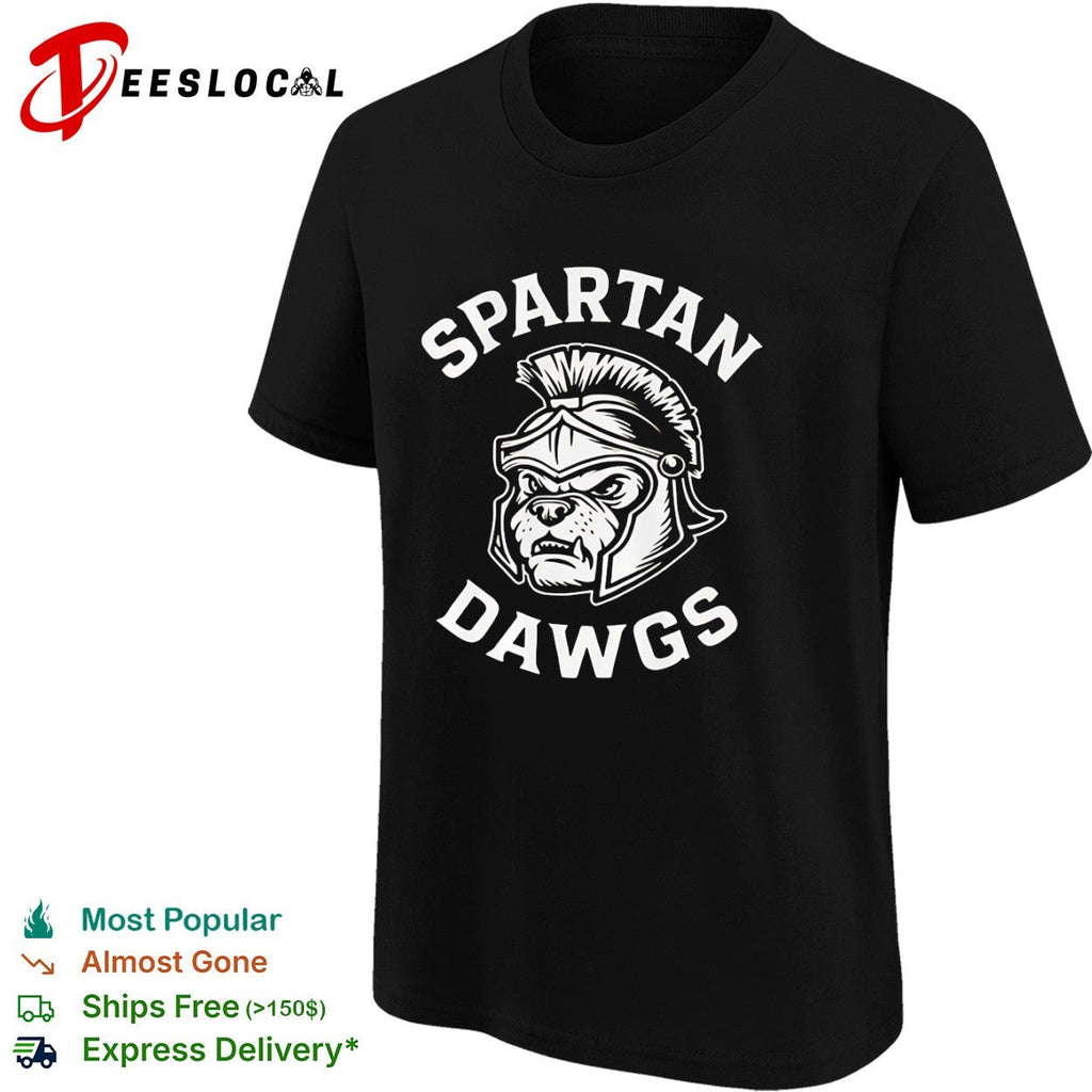 Spartan Dawgs mascot logo shirt Unisex
