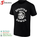 Spartan Dawgs mascot logo shirt Unisex