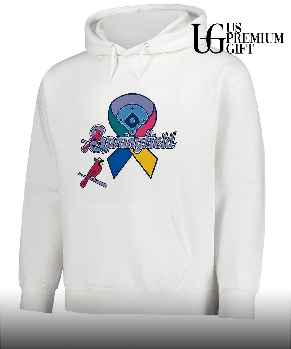 Springfield Cardinals Awareness Ribbon Baseball Team shirt Unisex
