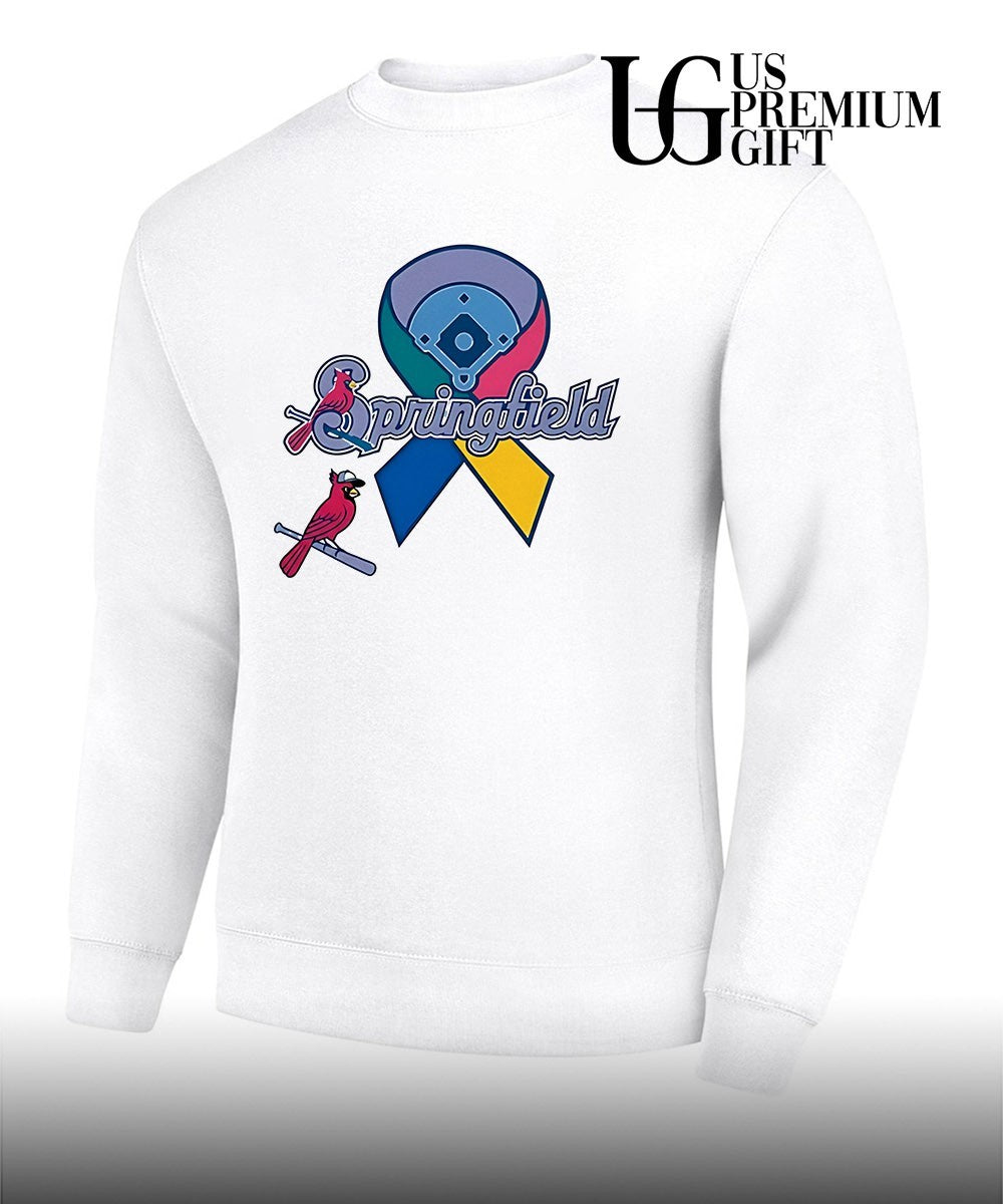 Springfield Cardinals Awareness Ribbon Baseball Team shirt Unisex