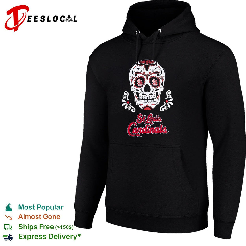 St Louis Cardinals sugar skull shirt Unisex