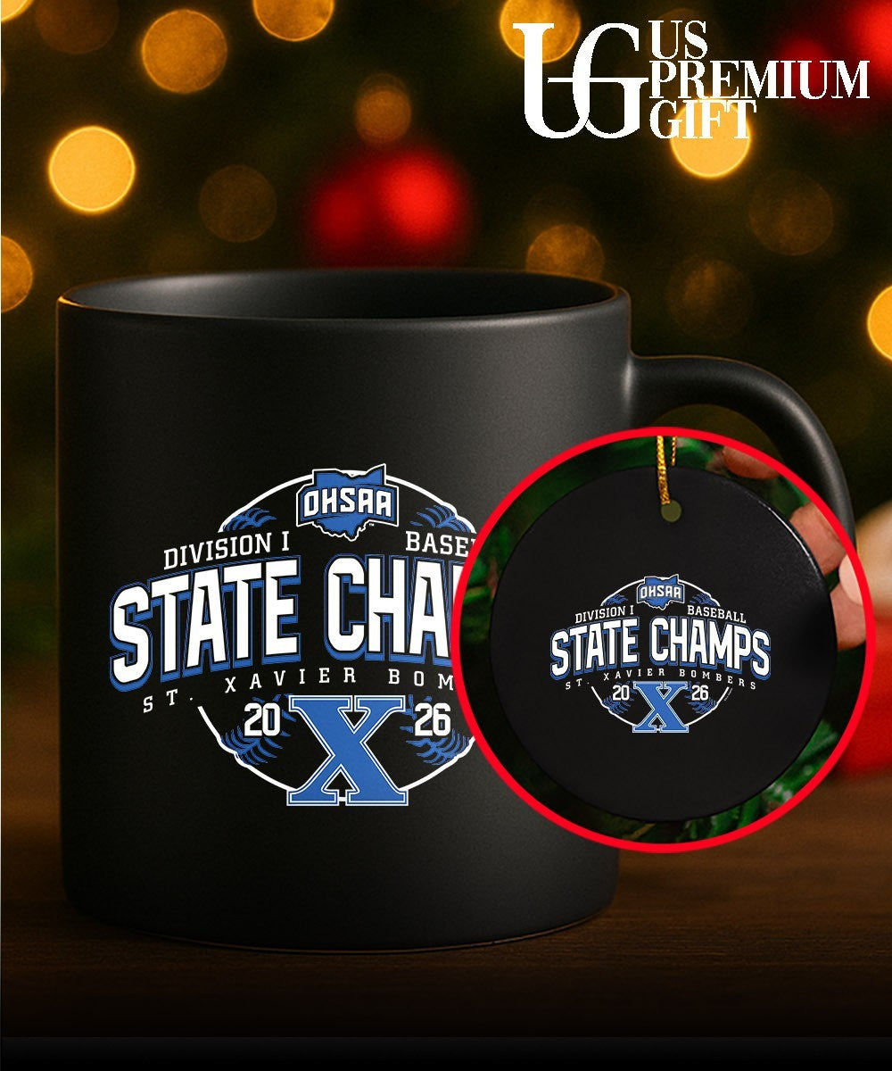 St. Xavier Bombers 2026 OHSAA Baseball Division 1 State Champions shirt Unisex