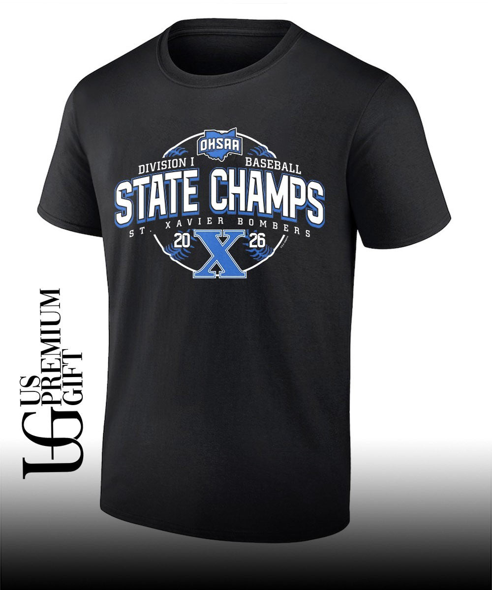 St. Xavier Bombers 2026 OHSAA Baseball Division 1 State Champions shirt Unisex