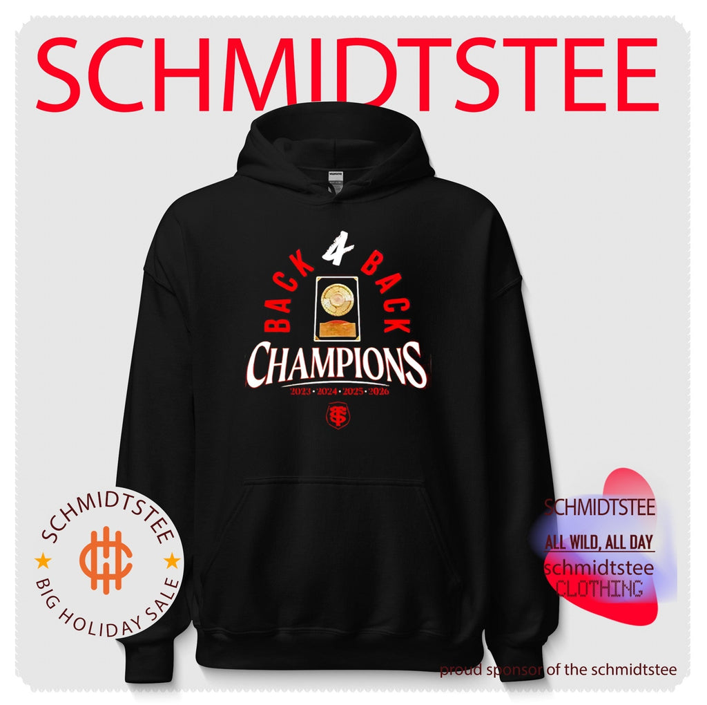 Stade Toulousain Rugby 2026 Back 4 Back Champions Locker Room shirt Unisex