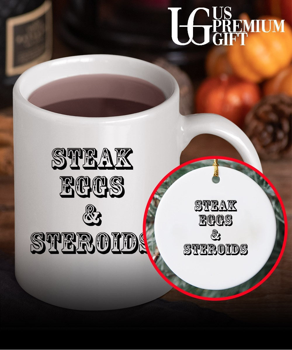 Steak Eggs and Steroids shirt Unisex