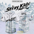 Stray Kids World Tour RUN IT 2026 Edition Baseball Jersey Unisex