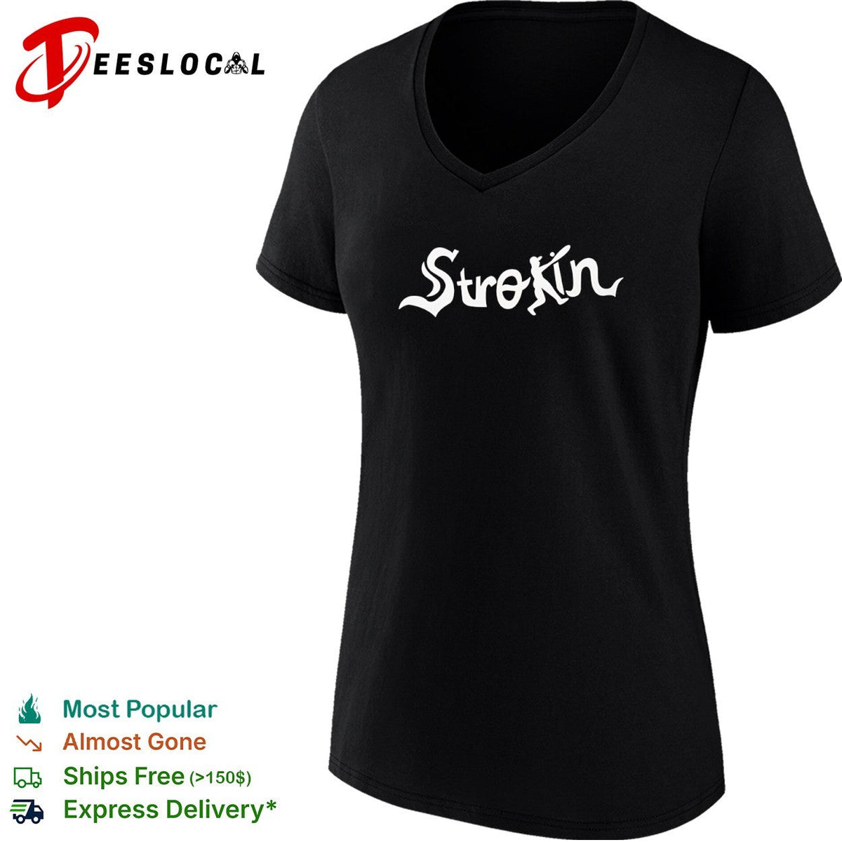 Strokin Baseball shirt Unisex