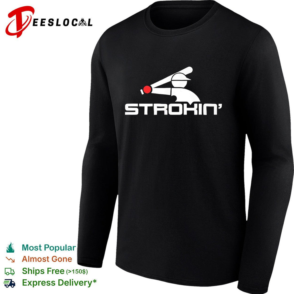Strokin Baseball Logo Shirt Unisex
