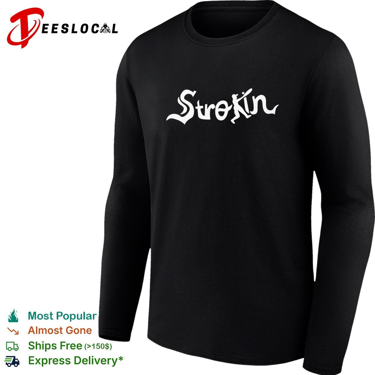 Strokin Baseball shirt Unisex