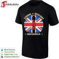 Strong Resilient Indigenous British Guard Union Jack Flag Shirt Unisex