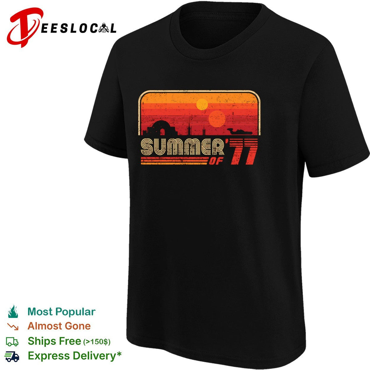 Summer of 1977 vintage shirt Unisex