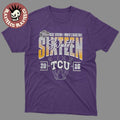 TCU Horned Frogs 2026 NCAA Women’s Basketball Tournament March Madness Sweet 16 Court Shot