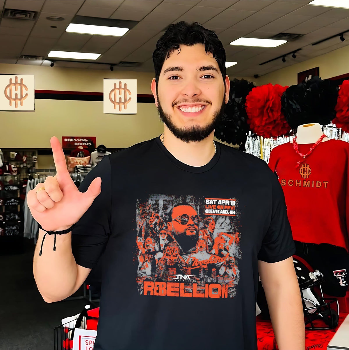 TNA 2026 Rebellion Cleveland Live on PPV shirt Unisex