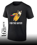 Taco Cat Pride Flag For The Gays shirt Unisex