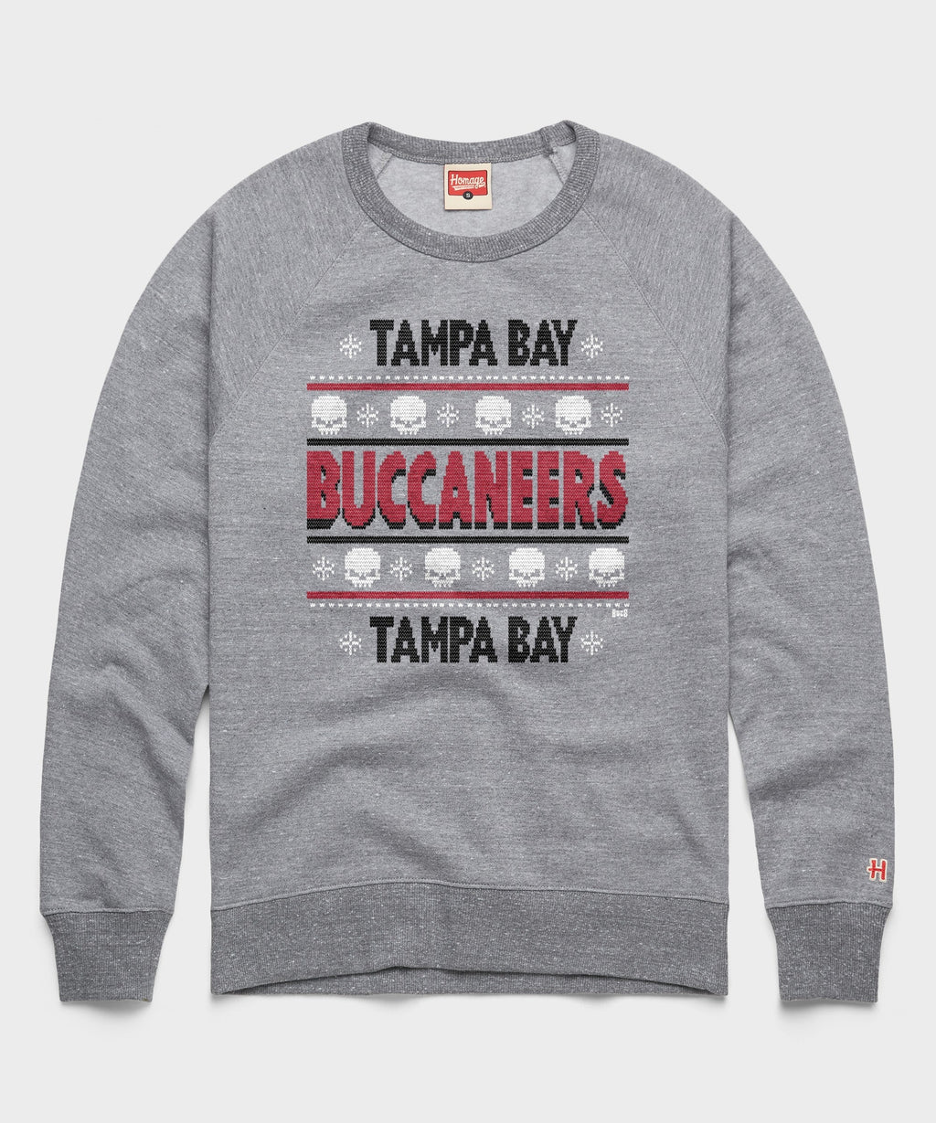 Tampa Bay Buccaneers Holiday Crewneck Unisex
