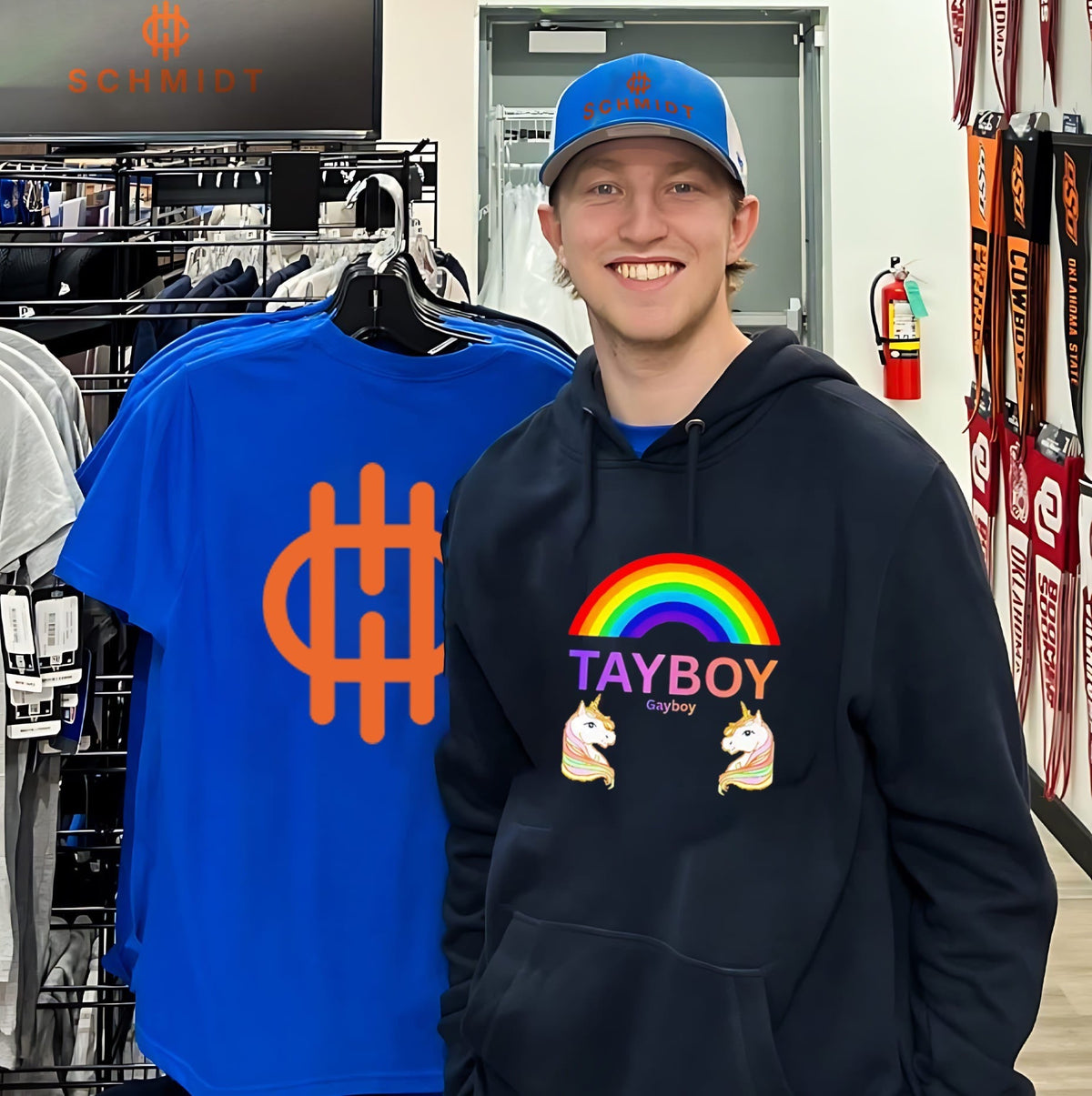 Tay Boy Gay Boy Unicorn Rainbow LGBTQ Pride shirt Unisex