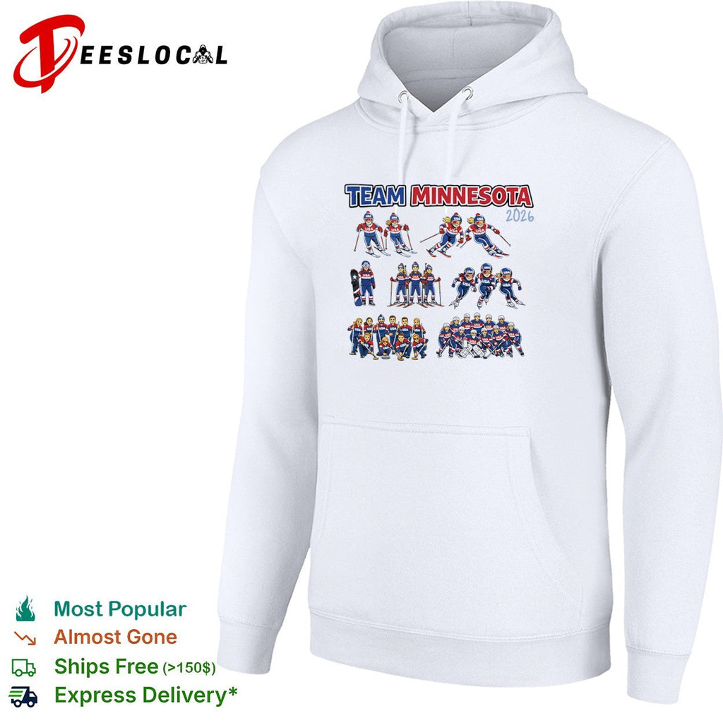 Team Minnesota 2026 USA Winter Olympic Sports shirt Unisex