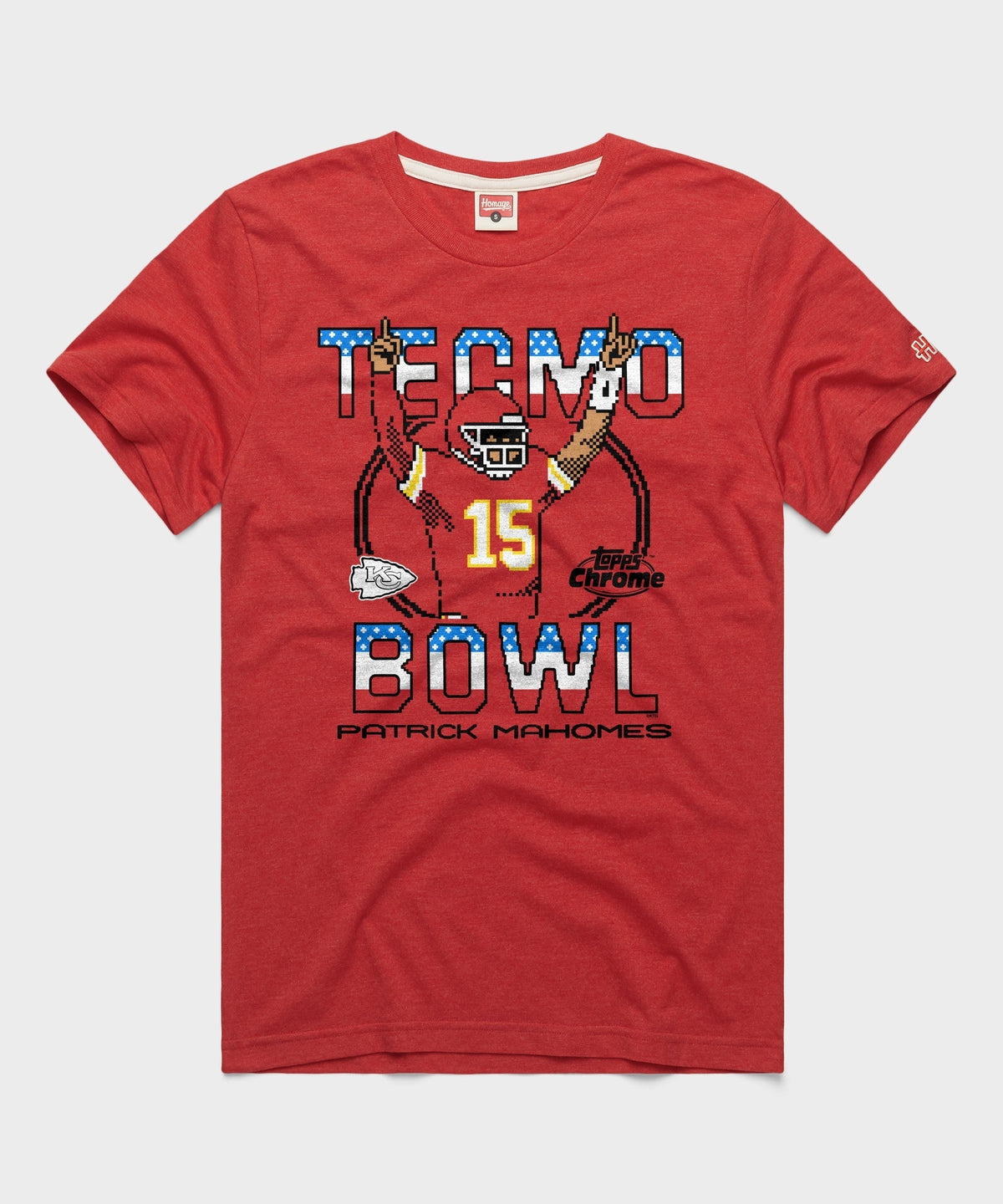 Tecmo Bowl x Topps Chrome Chiefs Patrick Mahomes Unisex