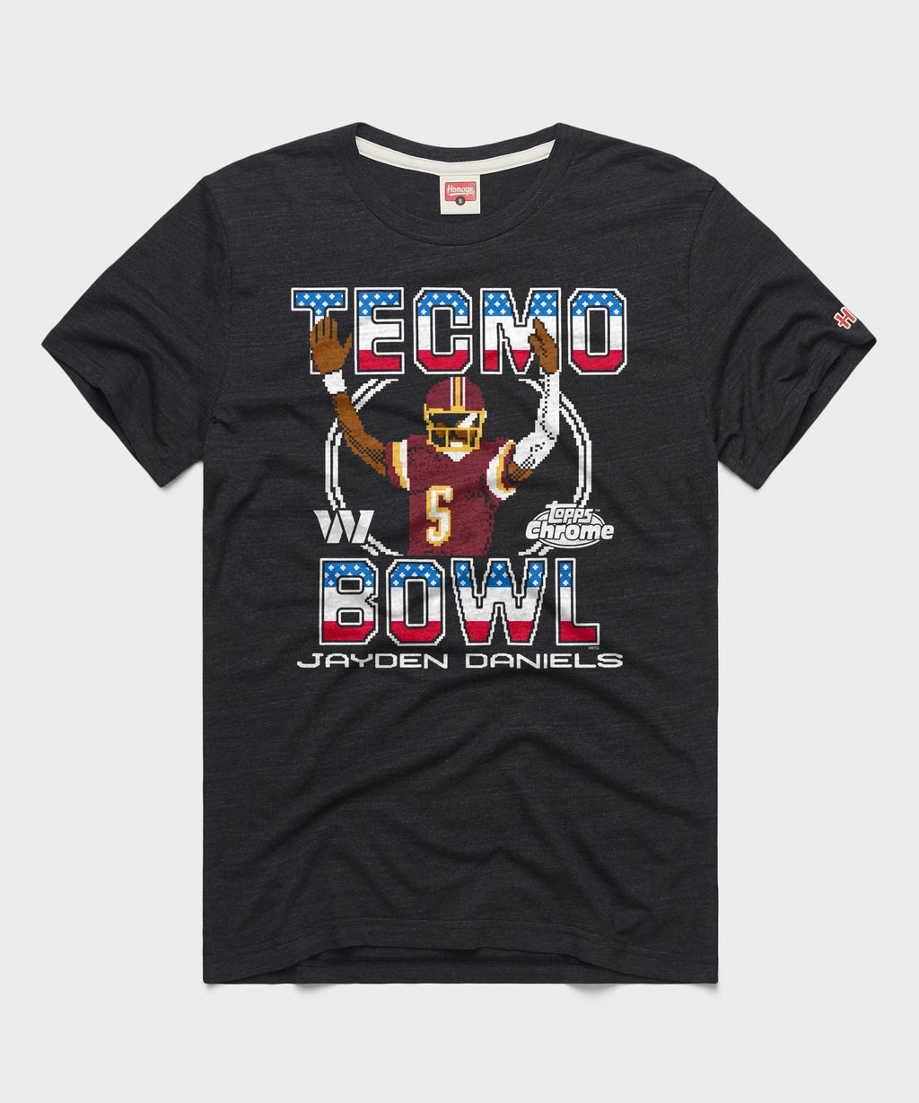 Tecmo Bowl x Topps Chrome Commanders Jayden Daniels Unisex