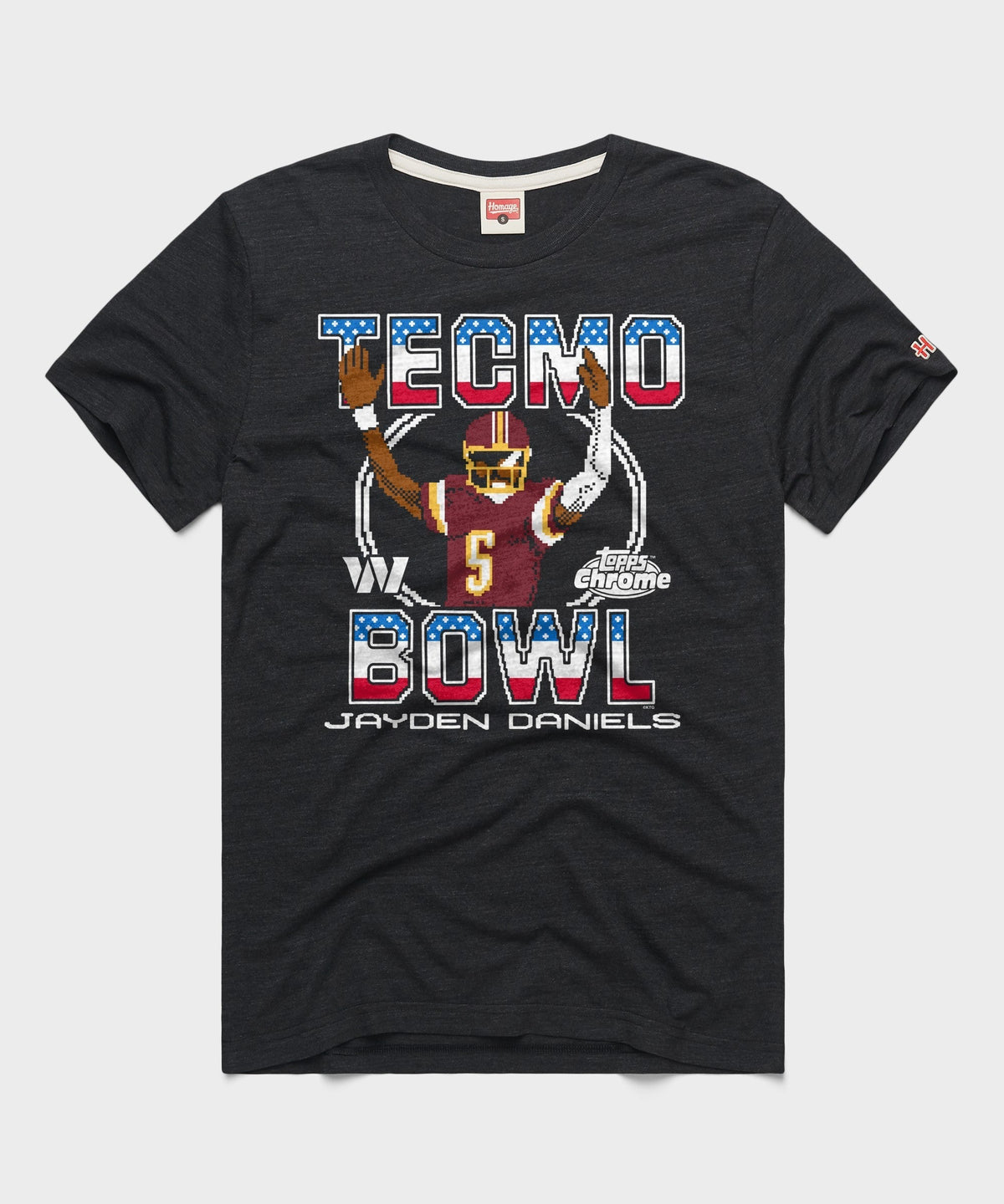 Tecmo Bowl x Topps Chrome Commanders Jayden Daniels Unisex