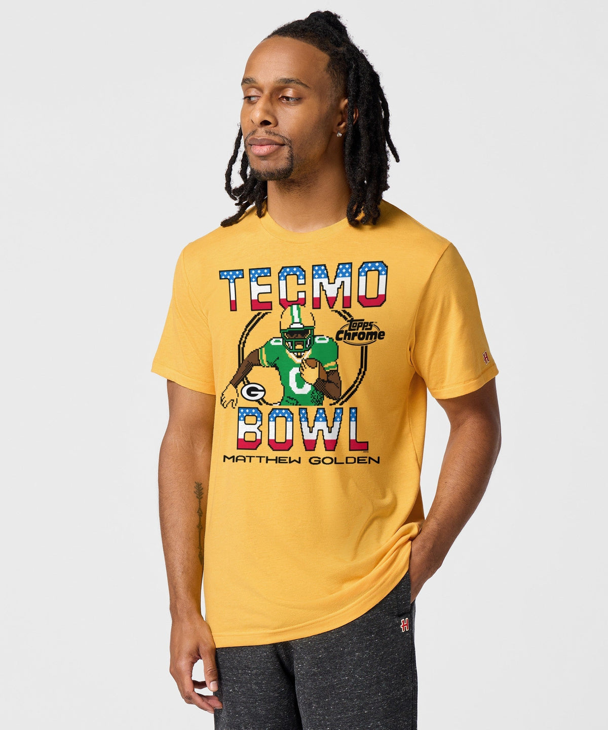 Tecmo Bowl x Topps Chrome Packers Matthew Golden Unisex