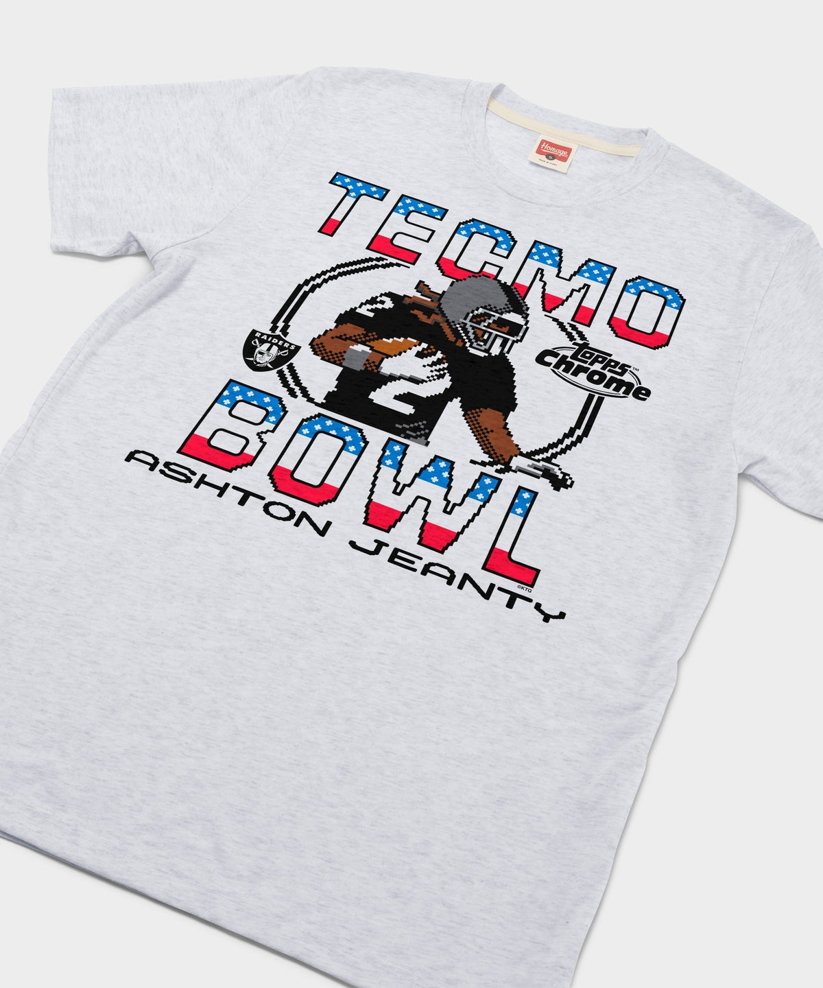 Tecmo Bowl x Topps Chrome Raiders Ashton Jeanty Unisex