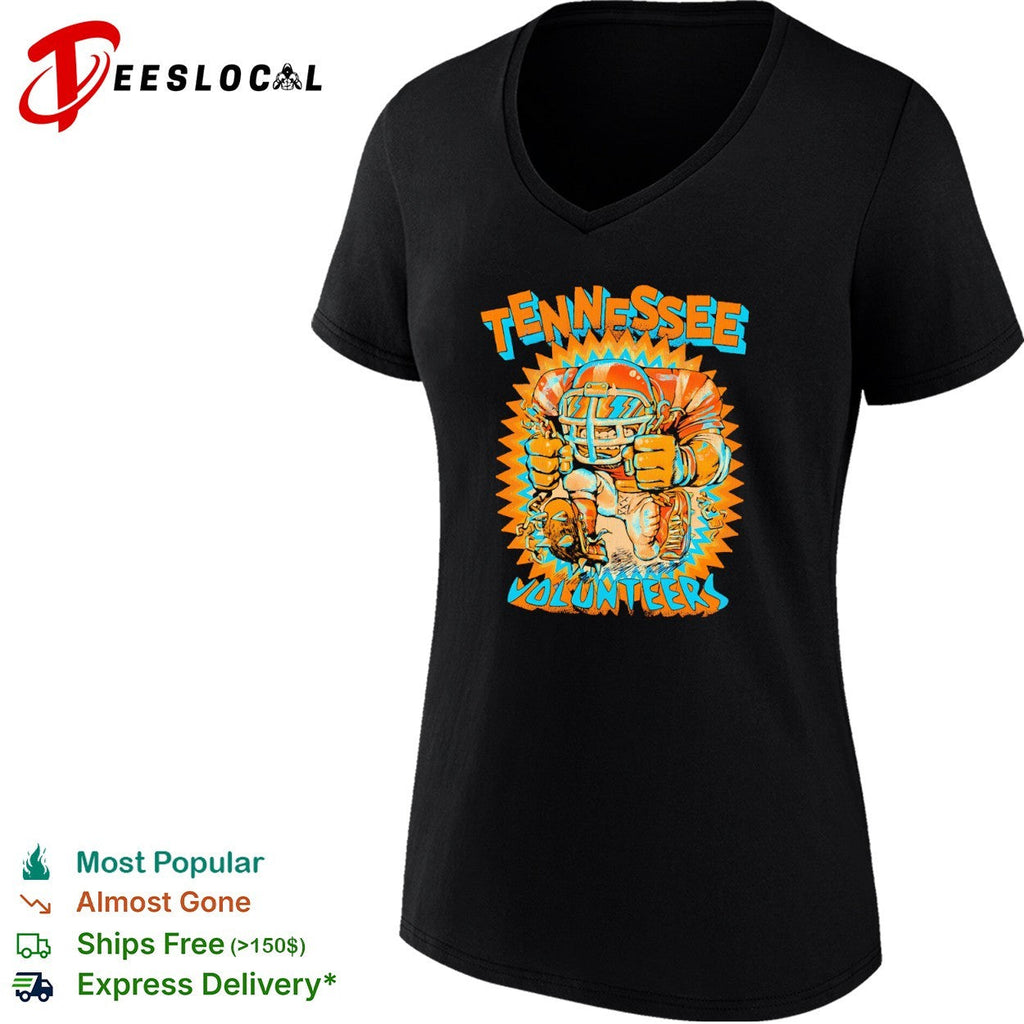 Tennessee Volunteers football mascot character logo sports team shirt Unisex