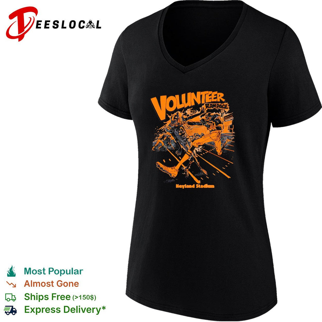 Tennessee Volunteers rampage Neyland Stadium shirt Unisex