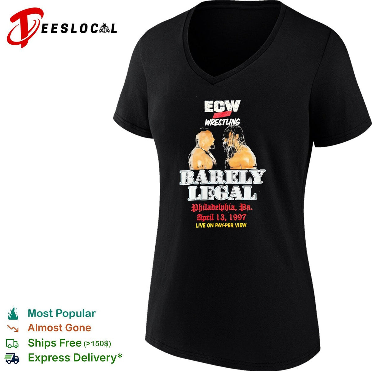 Terry Funk vs Sabu ECW Barely Legal April 13 1997 Philadelphia Pa shirt Unisex