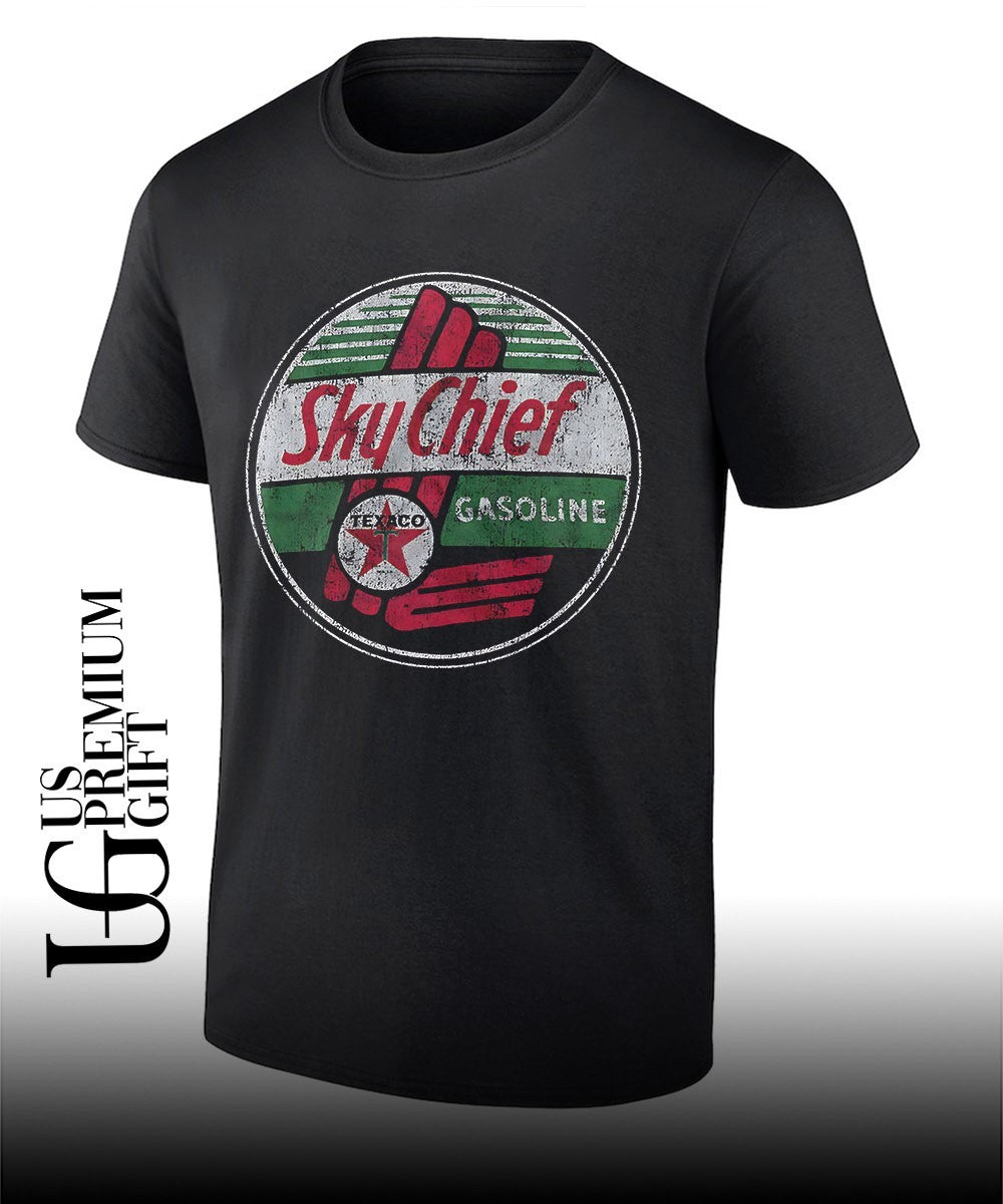 Texaco Petroleum Company Sky Chief Gasoline logo shirt Unisex