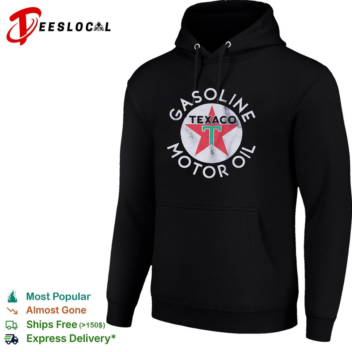 Texaco gasoline motor oil logo classic brand retro automotive branding shirt Unisex