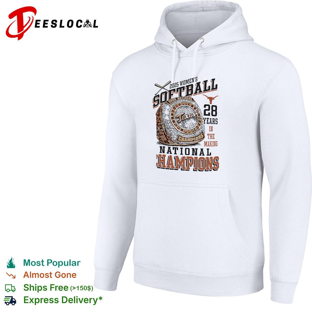 Texas Longhorns 2025 Softball National Champions 28 Years in the Making shirt Unisex