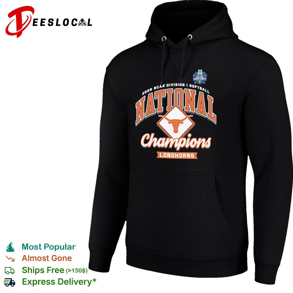 Texas Longhorns 2026 NCAA Division I Softball National Champions Longhorns shirt Unisex