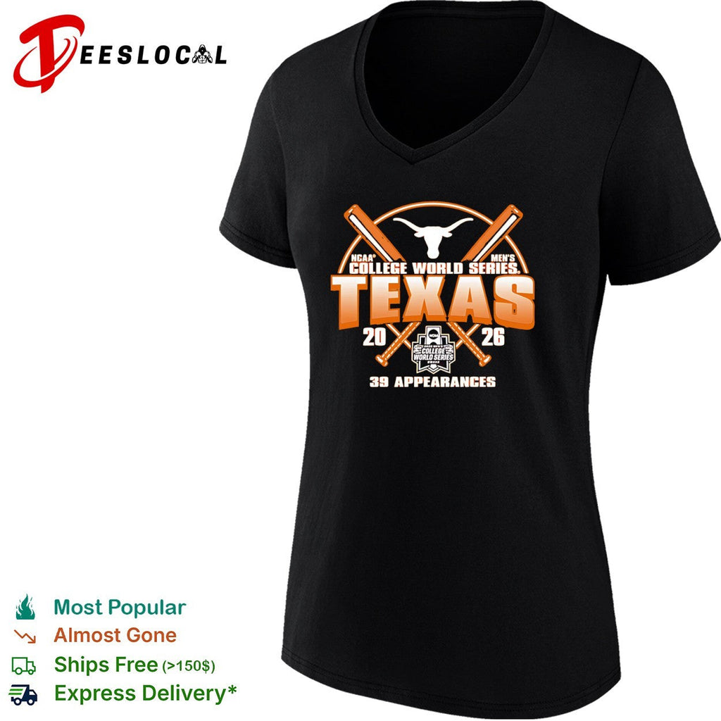 Texas Longhorns NCAA College World Series 39 2026 shirt Unisex