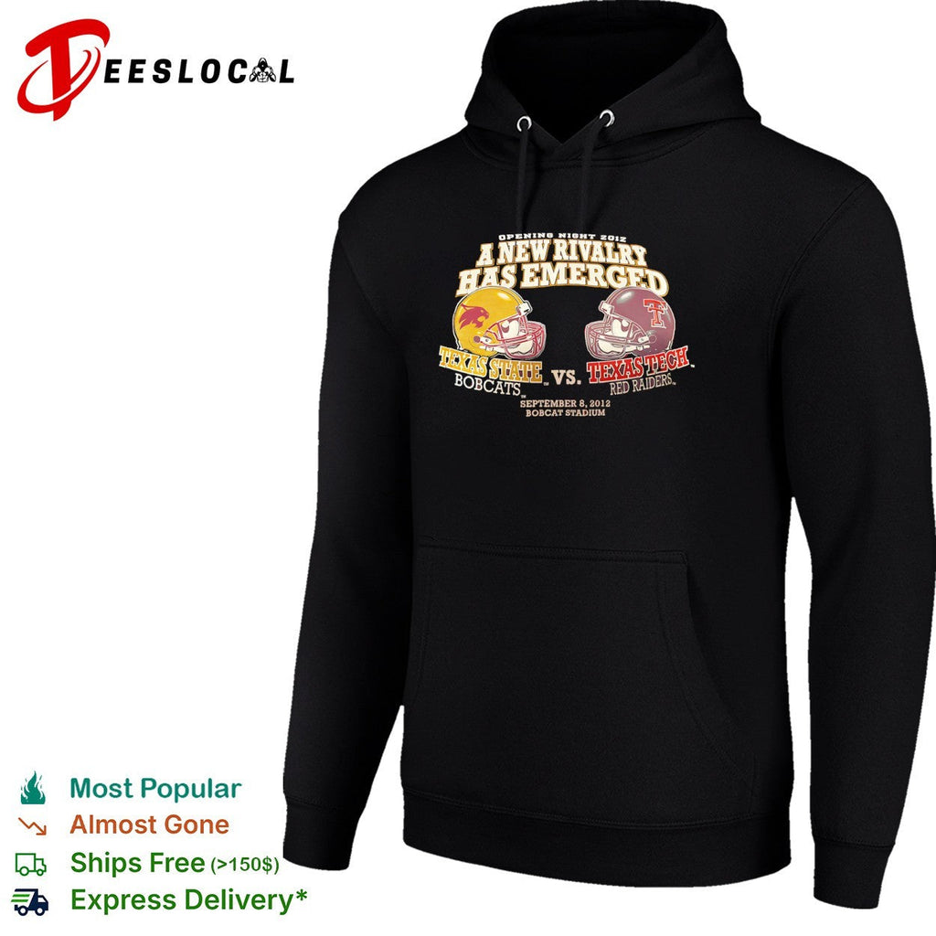 Texas State Bobcats vs Texas Tech Red Raiders a new rivalry has emerged 2012 shirt Unisex