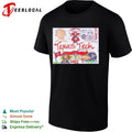 Texas Tech Red Raiders guns up hand drawn collage poster shirt Unisex