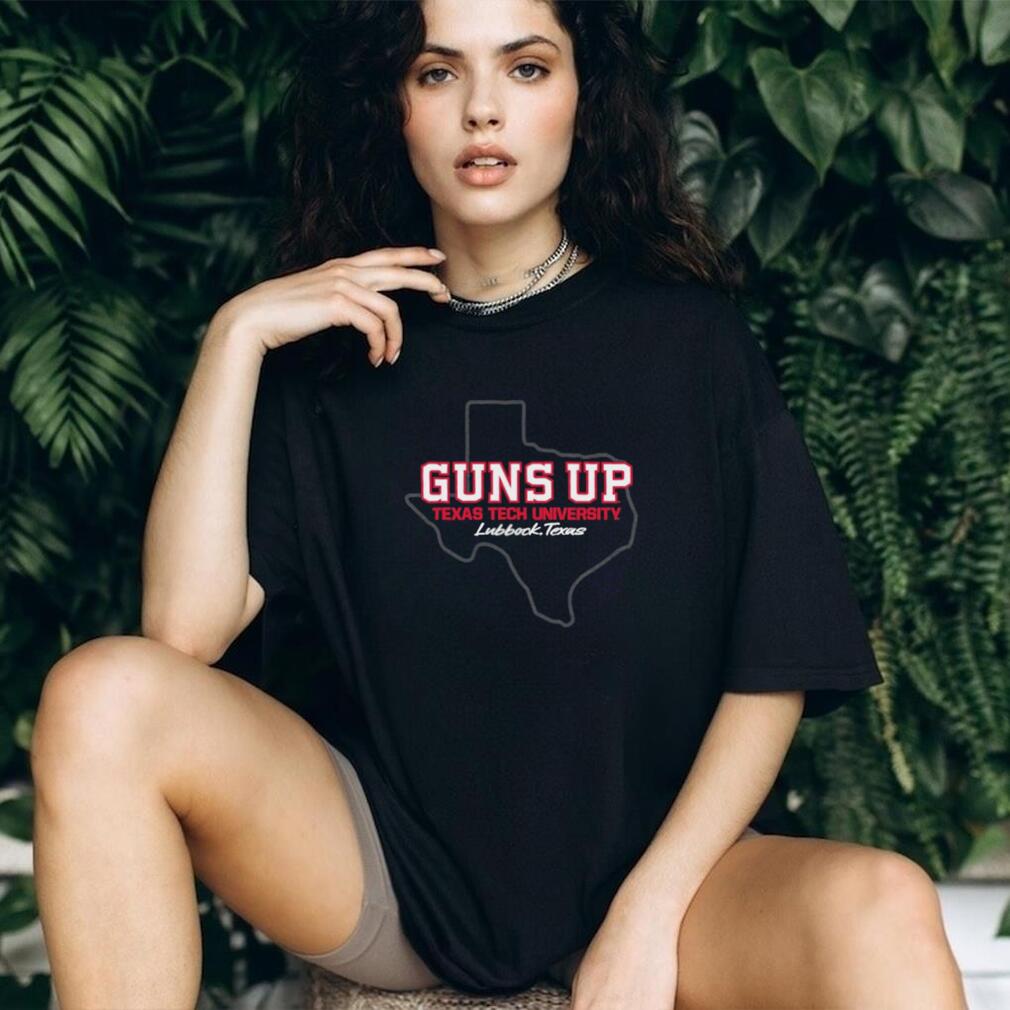 Texas Tech University Guns Up Lubbock Texas shirt
