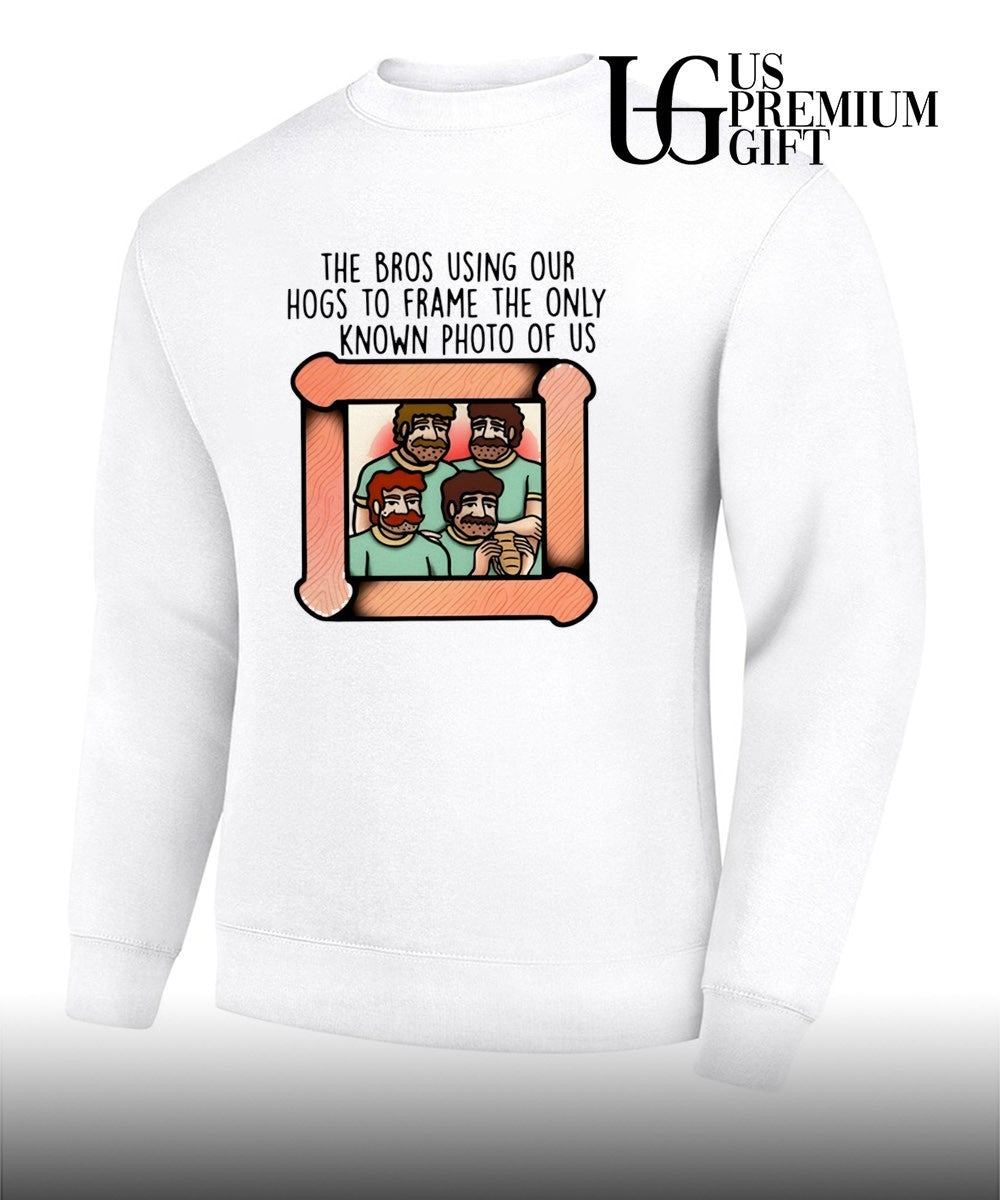 The Bros Using Our Hogs to Frame the Only Known Photo of US shirt Unisex