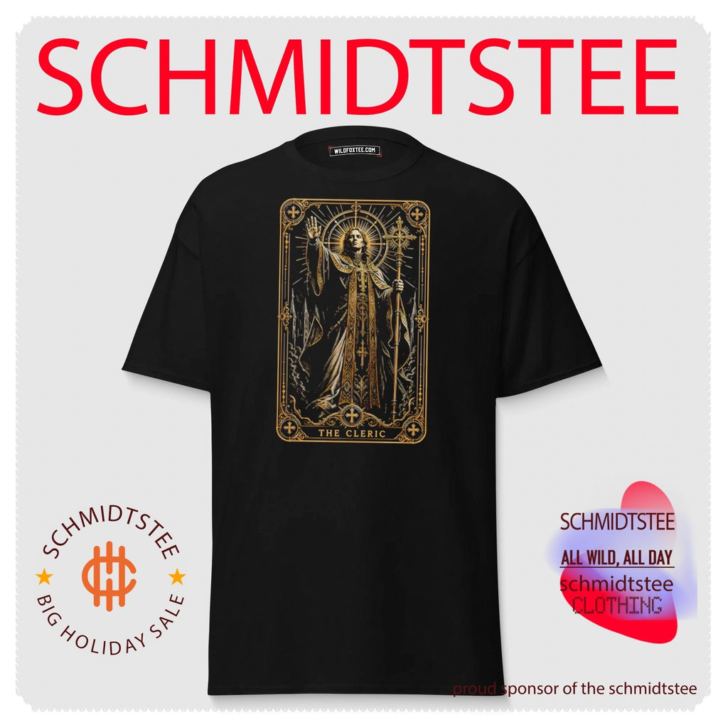 The Cleric Fantasy Tarot Card Dungeons and Dragons shirt Unisex