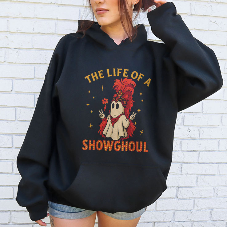 The Life Of A Showghoul Funny Halloween T Shirt Unisex
