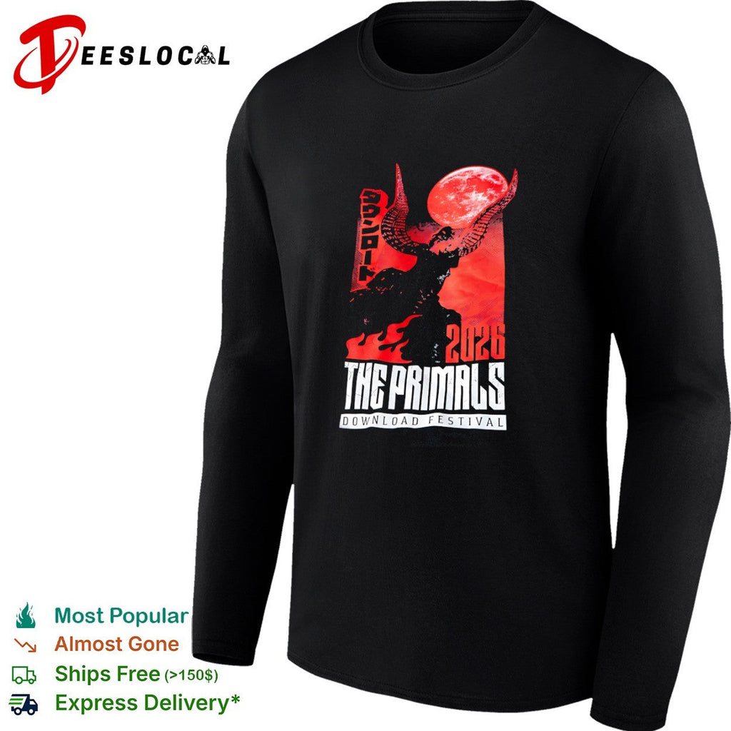 The Primals Download Festival 2026 horned creature shirt Unisex