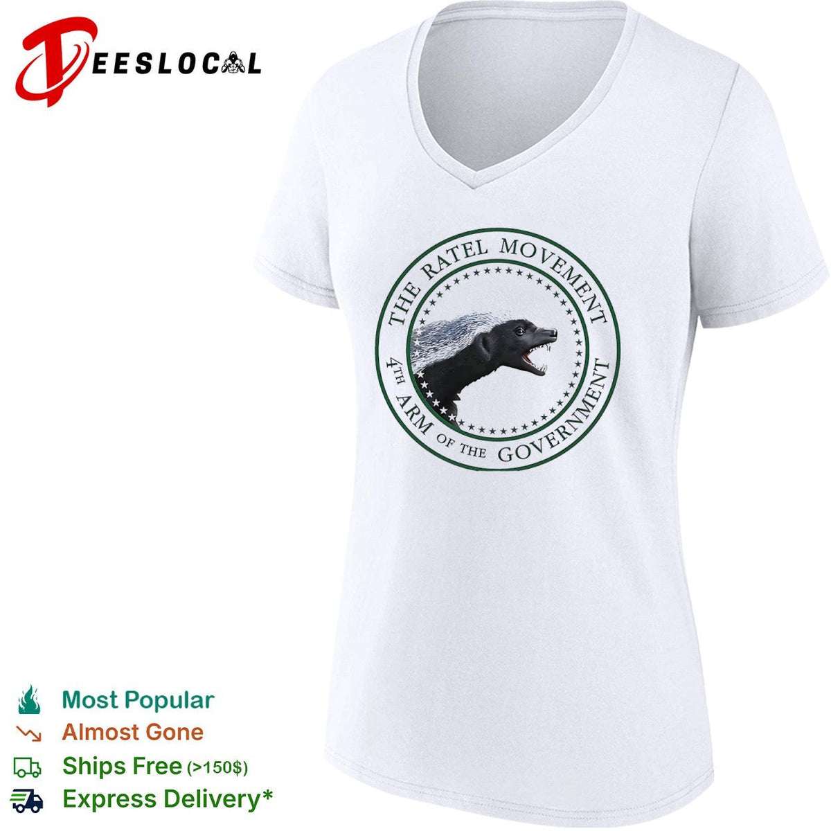 The Ratel Movement 4th arm of the government Honey shirt Unisex